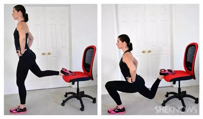 8 个在办公室里就能做的下肢运动