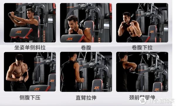 综合训练器 健身_健身器材训练视频教程_健身器材综合训练器的使用方法