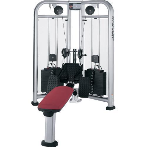 胸肌训练器怎么用_综合训练器 胸肌_胸肌锻炼器材的使用方法