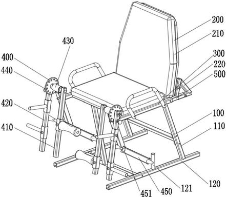 云开·全站APP登录入口 股四头肌训练椅的制作方法