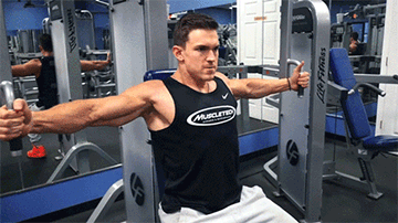 胸肌和什么肌肉一起练比较好_胸肌练出来_练肌肉胸会变小吗