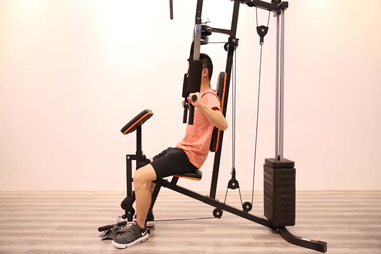 综合训练器安装方法_综合训练器安装视频教程_多功能综合训练器安装