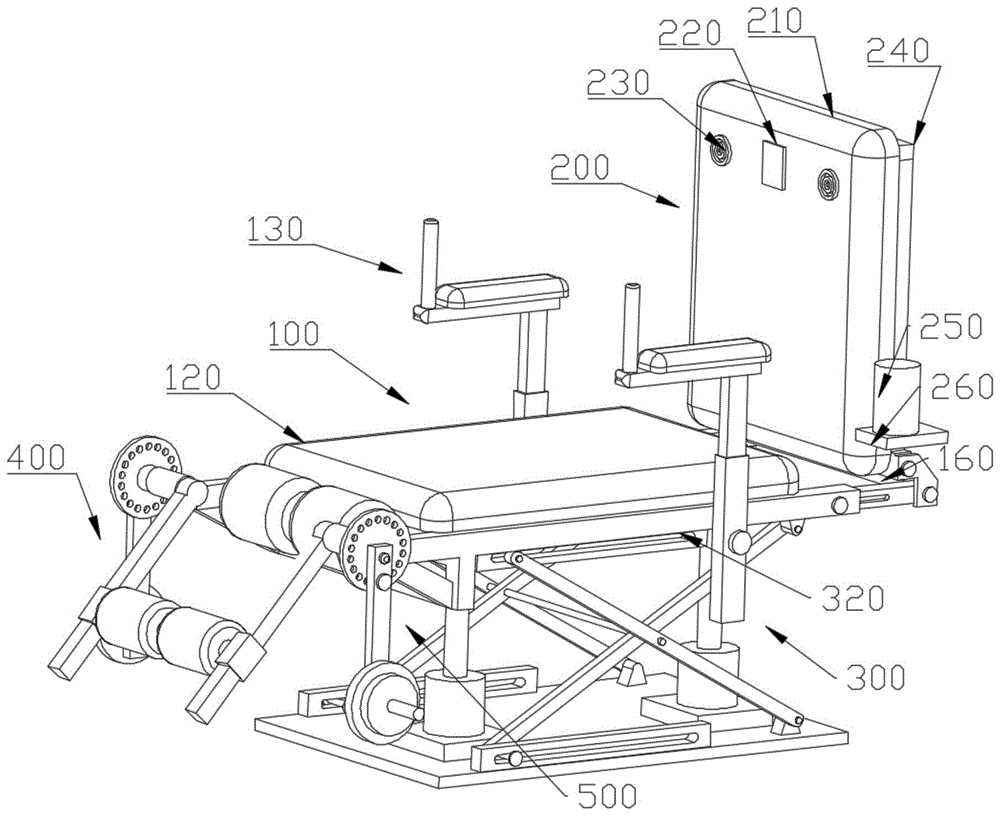 开yun体育官网入口登录app 股四头肌训练椅的制作方法