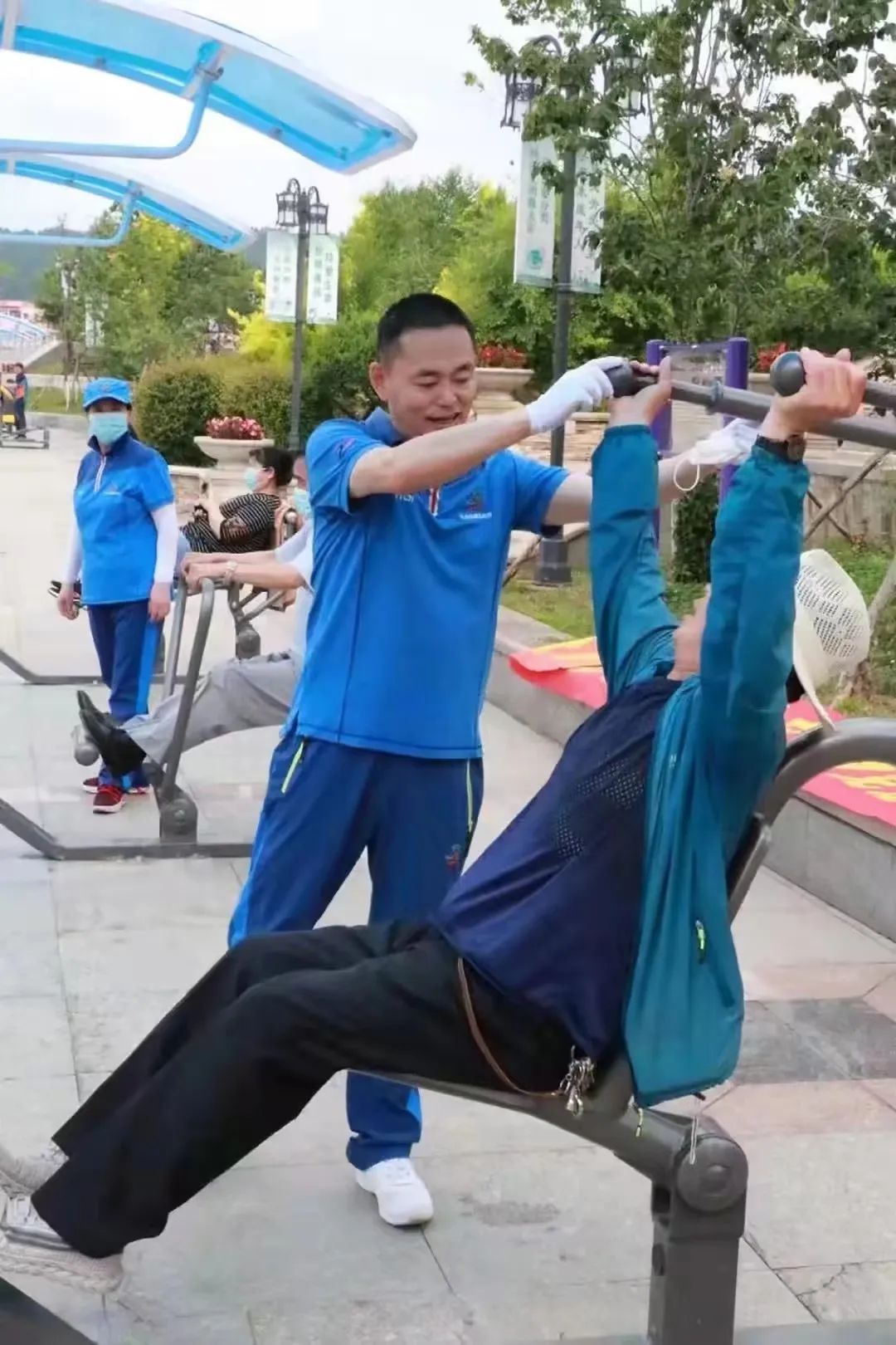 开yun体育官网入口登录app 【最美社会体育指导员】红松故乡的健身领航者