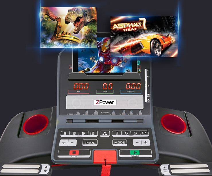 锐步Zpower专业级家用跑步机_家用跑步机性能体积价格平衡_许子衡跑步机跑步机什么牌子好