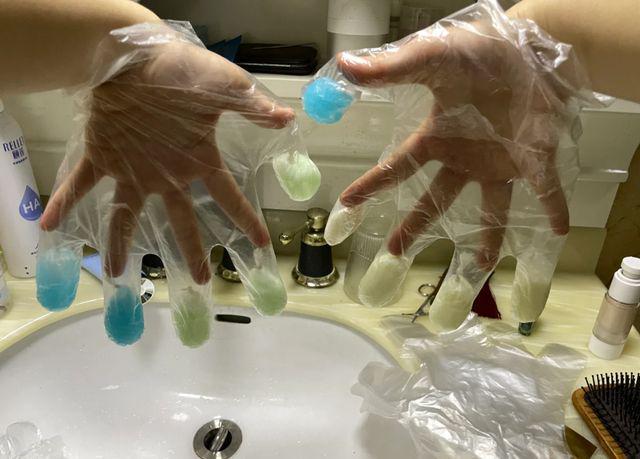 便携洗护套装制作_健身手套 小了_一次性手套多种用途