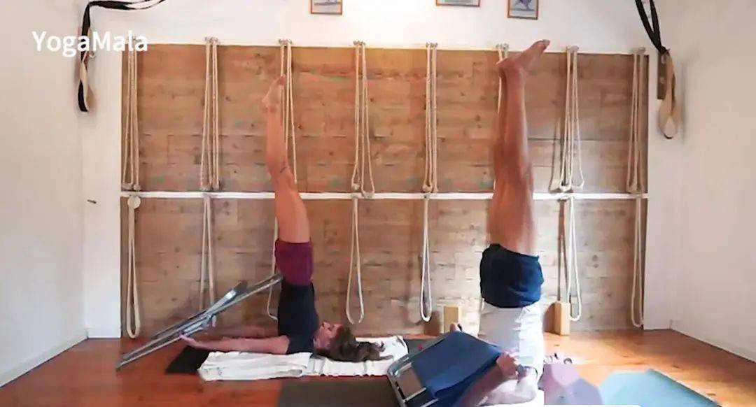 椅子瑜伽体式_髋关节训练椅_椅子瑜伽中高级习练