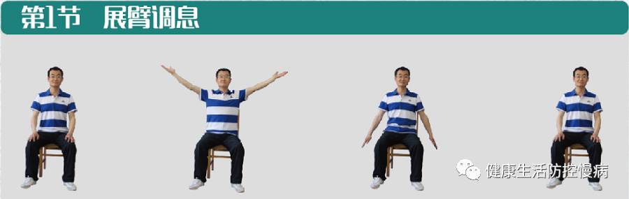 家庭健身椅子操教程_椅子操预防跌倒_髋关节训练椅