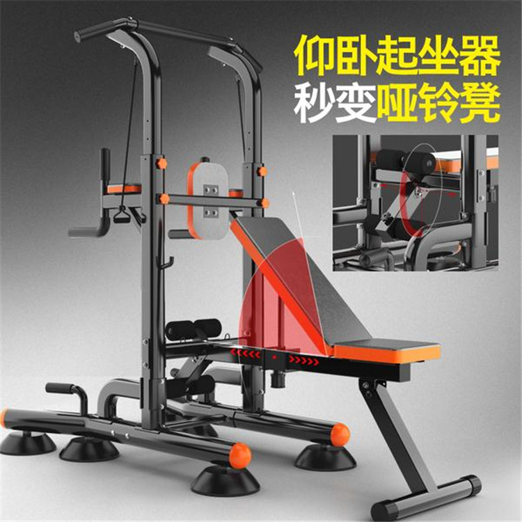 实地工厂综合训练框架龙门架,公司健身房训练器材,后驱式训练器,