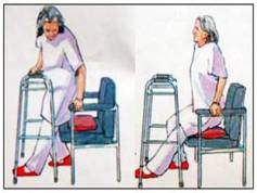 髋关节训练椅_人工髋关节置换术后康复训练_髋关节置换术后注意事项