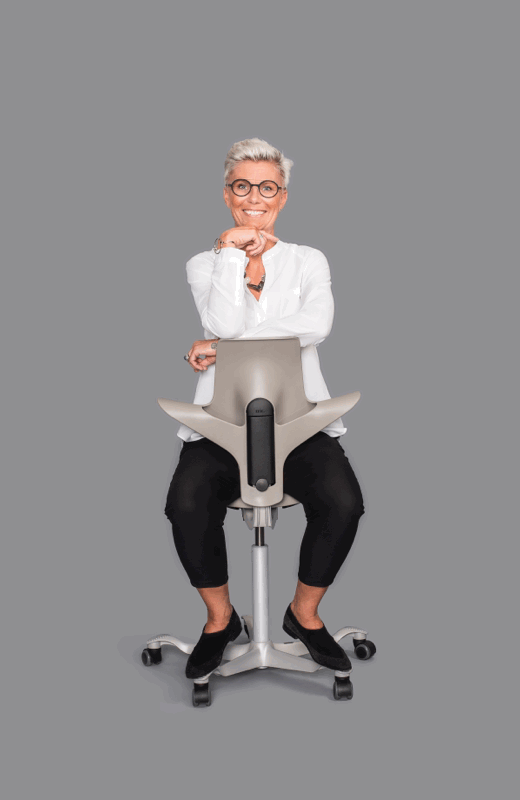 髋关节训练椅_挪威进口人体工学椅_HÅG Capisco Puls 骑马椅